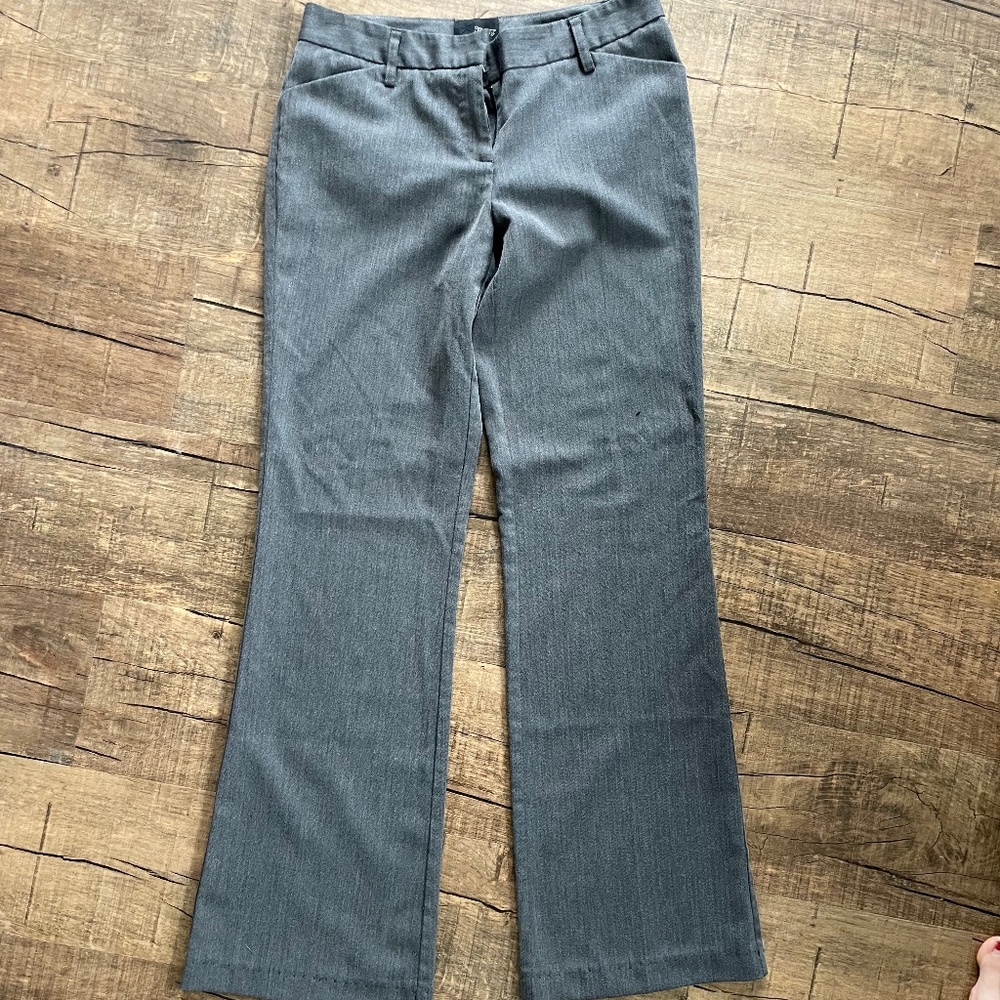 Gray dress pants